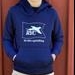 Blå Hoodie barn